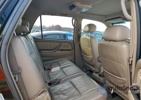 2004 Toyota Sequoia Limited z USA, uszkodzony, nr VIN 5TDBT48A24S216357